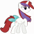 Size: 6198x6264 | Tagged: safe, artist:fureox, imported from derpibooru, moondancer (g1), pony, absurd resolution, bow, female, g1, g1 to g4, g4, generation leap, simple background, solo, tail bow, transparent background, vector