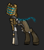 Size: 332x379 | Tagged: safe, artist:ehherinn, imported from derpibooru, pony, dead space, isaac clarke, ponified, rig (dead space), solo