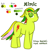 Size: 403x417 | Tagged: safe, artist:rainbow-smashed, imported from derpibooru, mimic (g1), pony, female, g1, solo