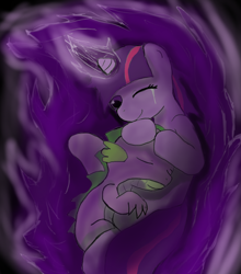 Size: 866x986 | Tagged: safe, artist:mad-mutt, imported from derpibooru, spike, twilight sparkle