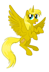 Size: 562x823 | Tagged: safe, artist:infernaldalek, imported from derpibooru, oc, oc only, oc:ticket, alicorn, pony, alicorn oc, simple background, solo, transparent background