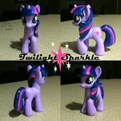 Size: 2000x2000 | Tagged: safe, artist:shearx, imported from derpibooru, twilight sparkle, pony, brushable, custom, customized toy, irl, photo, solo, toy