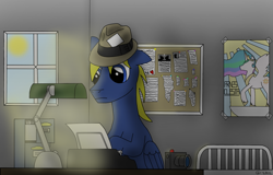 Size: 900x576 | Tagged: safe, artist:captainlackwit, imported from derpibooru, princess celestia, oc, pegasus, pony, camera, hat, journalist, newspaper, reporter, tab lloyd, typewriter, typing, writer