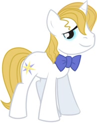 Size: 462x592 | Tagged: safe, artist:ttturboman, imported from derpibooru, prince blueblood, pony, bowtie, colt, male, simple background, solo, vector, white background