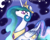 Size: 640x512 | Tagged: safe, artist:ambunny, imported from derpibooru, princess celestia, pony, female, smiling, solo