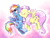 Size: 800x602 | Tagged: safe, artist:flutterdashwhore, imported from derpibooru, fluttershy, rainbow dash, pegasus, pony, duo, female, flutterdash, kissing, lesbian, shipping