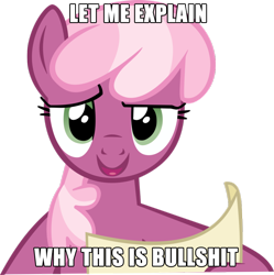 Size: 892x896 | Tagged: safe, imported from derpibooru, cheerilee, image macro, reaction image, vulgar