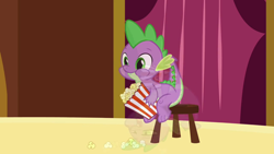 Size: 1280x720 | Tagged: safe, imported from derpibooru, screencap, spike, dragon, too many pinkie pies, male