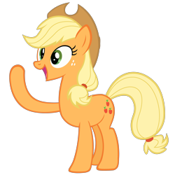 Size: 4000x4000 | Tagged: safe, artist:punchingshark, imported from derpibooru, applejack, simple background, transparent background, vector