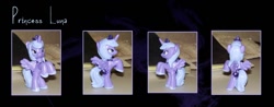 Size: 1132x444 | Tagged: safe, artist:kaizerin, imported from derpibooru, princess luna, pony, custom, customized toy, irl, photo, rearing, s1 luna, solo, toy