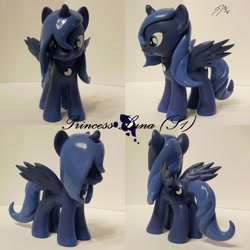 Size: 2000x2000 | Tagged: safe, artist:shearx, imported from derpibooru, princess luna, pony, brushable, custom, customized toy, irl, photo, solo, toy