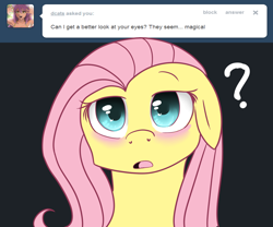 Size: 1200x1000 | Tagged: safe, artist:darkaiya, imported from derpibooru, fluttershy, ask sombershy, ask, tumblr