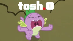 Size: 1366x768 | Tagged: safe, imported from derpibooru, spike, dan vs, tosh pony, tosh.0