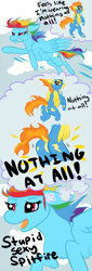 Size: 500x1470 | Tagged: safe, artist:coppahhead, imported from derpibooru, rainbow dash, spitfire, pegasus, pony, butt, comic, dock, feels like i'm wearing nothing at all, female, mare, nothing at all, parody, plot, stupid sexy flanders, stupid sexy spitfire, the simpsons