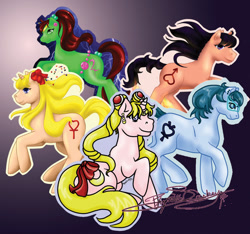 Size: 600x562 | Tagged: safe, artist:phynix, imported from derpibooru, g3, ponified, sailor moon