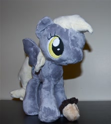 Size: 1910x2143 | Tagged: safe, artist:ponyplushie, imported from derpibooru, derpy hooves, pegasus, pony, female, irl, mare, muffin, photo, plushie, solo