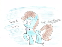 Size: 2202x1693 | Tagged: safe, artist:rarity-diamond, imported from derpibooru, beauty brass, 30 minute art challenge