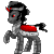Size: 100x100 | Tagged: safe, artist:art-surgery, imported from derpibooru, king sombra, pony, unicorn, gif, male, non-animated gif, simple background, solo, sprite, transparent background, white background