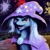 Size: 900x900 | Tagged: safe, artist:chiapetofdoom, imported from derpibooru, trixie, creepy, solo, uncanny valley