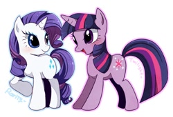 Size: 660x450 | Tagged: artist needed, safe, imported from derpibooru, rarity, twilight sparkle