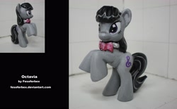 Size: 3796x2352 | Tagged: safe, artist:fesoferbex, imported from derpibooru, octavia melody, pony, custom, customized toy, irl, photo, solo, toy