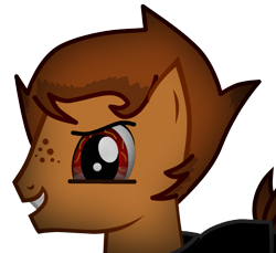 Size: 849x777 | Tagged: safe, artist:superiorsamaa, imported from derpibooru, oc, oc only, pony, pony creator, bust, red eyes, solo