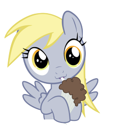 Size: 2000x2222 | Tagged: safe, artist:isegrim87, imported from derpibooru, derpy hooves, cute, filly, milkshake, milkshake ponies