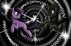 Size: 1000x644 | Tagged: safe, artist:jamescorck, imported from derpibooru, doctor whooves, time turner, twilight sparkle