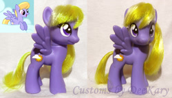 Size: 1750x1000 | Tagged: safe, artist:deekary, imported from derpibooru, cloud kicker, pony, brushable, custom, customized toy, irl, photo, solo, toy