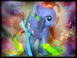 Size: 720x540 | Tagged: safe, artist:princessxena1027, imported from derpibooru, tickle (g1), pony, custom, customized toy, g1, g1 to g4, g4, generation leap, irl, photo, solo, toy