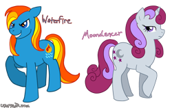 Size: 930x588 | Tagged: safe, artist:uropygid, imported from derpibooru, moondancer (g1), waterfire, g1, g1 to g4, g3, g3 to g4, g4, generation leap, simple background, transparent background, vector