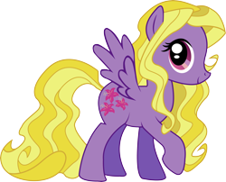 Size: 5504x4438 | Tagged: safe, artist:mowza2k2, imported from derpibooru, lily blossom, pegasus, pony, absurd resolution, female, mare, raised hoof, simple background, solo, transparent background, vector