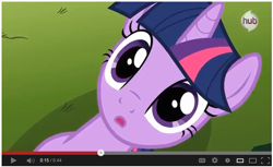 Size: 647x396 | Tagged: safe, imported from derpibooru, screencap, twilight sparkle, magic duel, youtube