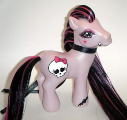 Size: 512x484 | Tagged: safe, imported from derpibooru, pony, custom, customized toy, g3, irl, monster high, photo, toy