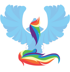 Size: 1900x1956 | Tagged: safe, artist:gatitonyaa, imported from derpibooru, rainbow dash, pegasus, pony, both cutie marks, female, looking up, mare, simple background, sitting, solo, spread wings, transparent background, wings
