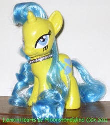 Size: 439x500 | Tagged: safe, artist:moonstonewind, imported from derpibooru, lemon hearts, pony, brushable, custom, customized toy, irl, photo, toy