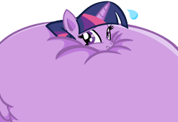 Size: 1066x735 | Tagged: safe, artist:ikuntyphoon, imported from derpibooru, twilight sparkle, balloon, close-up, head, incomplete, inflation, spherical inflation, twiblimp sparkle