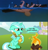 Size: 497x514 | Tagged: safe, imported from derpibooru, lyra heartstrings, pony, unicorn, comic, crying, female, fire, forced meme, i don't like humans anymore, legend of the titanic, mare, meme, tentacles
