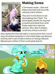 Size: 652x880 | Tagged: safe, imported from derpibooru, lyra heartstrings, i don't like humans anymore, logical fallacy, meme, obligatory pony, photo, stupidity