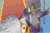 Size: 878x571 | Tagged: safe, artist:skaijo, imported from derpibooru, princess celestia, horse, pony, animated, female, friendship is magic bitch, solo, wat