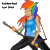 Size: 150x150 | Tagged: safe, artist:kenzomg, imported from derpibooru, rainbow dash, human, animated, female, humanized