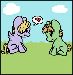 Size: 360x371 | Tagged: safe, artist:morgischmorgi, imported from derpibooru, pegasus, pony, unicorn, crossover, filly, foal, gay, hetalia, male, shipping