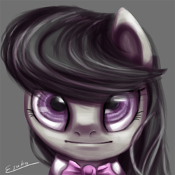 Size: 800x800 | Tagged: safe, artist:esuka, imported from derpibooru, octavia melody, pony, female, solo, uncanny valley