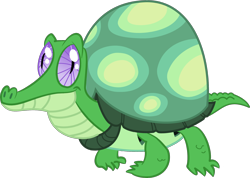 Size: 1984x1415 | Tagged: safe, artist:litronom, imported from derpibooru, gummy, simple background, tortoise shell, transparent background, vector