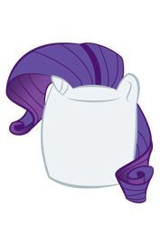 Size: 595x842 | Tagged: safe, imported from derpibooru, rarity, food transformation, marshmallow, rarity is a marshmallow, simple background, solo, transparent background, vector, wat
