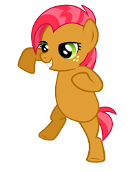 Size: 612x792 | Tagged: safe, artist:k-anon, imported from derpibooru, babs seed, simple background, solo, svg, transparent background, vector