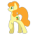 Size: 2000x2000 | Tagged: safe, artist:robynne, imported from derpibooru, carrot top, golden harvest, earth pony, pony, female, lineless, solo