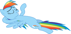 Size: 7000x3400 | Tagged: safe, artist:uxyd, imported from derpibooru, rainbow dash, pony, sleepless in ponyville, absurd resolution, female, simple background, solo, transparent background, vector