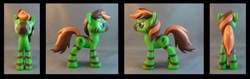 Size: 1258x400 | Tagged: safe, artist:krowzivitch, imported from derpibooru, oc, oc only, pony, baobob, custom, customized toy, irl, photo, sculpture, solo, toy