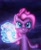 Size: 1260x1540 | Tagged: safe, artist:hatecreation, imported from derpibooru, pinkie pie, pony, dragon ball, dragon ball z, female, solo, spirit bomb